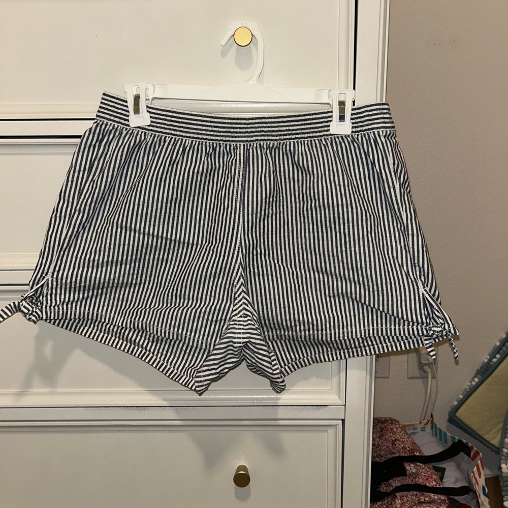 Madewell striped shorts